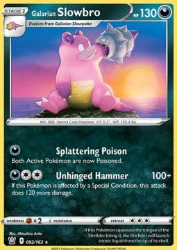 Galarian Slowbro - Battle Styles (Rare) [BST-92]
