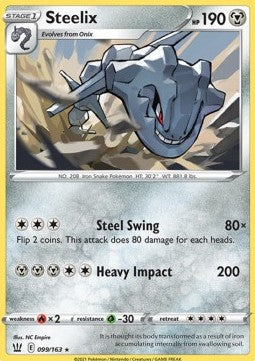 Steelix - Battle Styles (Holo Rare) [BST-99]