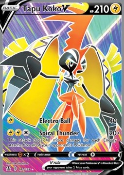 Tapu Koko V - Battle Styles (Ultra Rare) [BST-147]