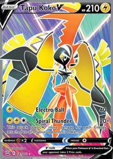 Tapu Koko V - Battle Styles (Ultra Rare) [BST-147]