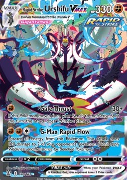 Rapid Strike Urshifu VMAX - Battle Styles (Secret Rare) [BST-170]
