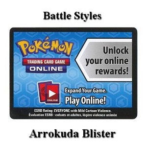 Online Code Card (Arrokuda Blister) - Battle Styles (Online Code Card)
