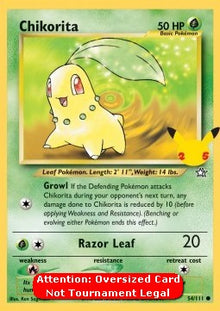 Chikorita - Neo Genesis (Oversized) [NG-54]