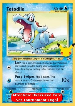 Totodile - Neo Genesis (Oversized) [NG-81]