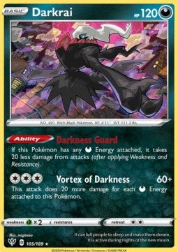 Darkrai - Darkness Ablaze (Promo) [DAA-105]