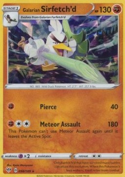 Galarian Sirfetch'd - Darkness Ablaze (Promo) [DAA-98]