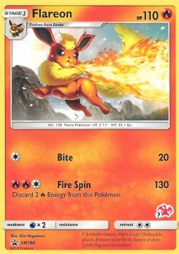 Flareon - SM Black Star Promos (Fixed) [SM-186]