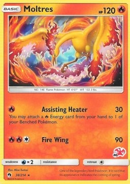 Moltres - Lost Thunder (Fixed) [LOT-38]