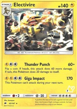 Electivire - Burning Shadows (Fixed) [BUS-43]