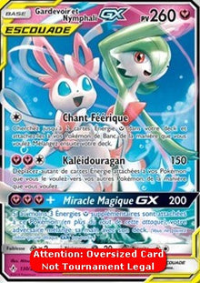 Gardevoir & Sylveon GX - Unbroken Bonds (Oversized) [UNB-130]