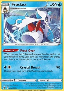 Froslass - Chilling Reign (Holo Rare) [CRE-036]