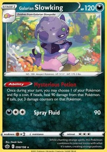 Galarian Slowking - Chilling Reign (Holo Rare) [CRE-098]