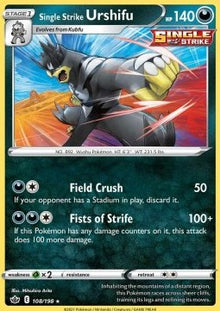 Single Strike Urshifu - Chilling Reign (Holo Rare) [CRE-108]