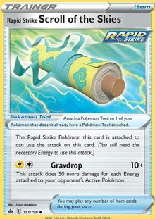 Rapid Strike Scroll of the Skies - Chilling Reign (Uncommon) [CRE-151]
