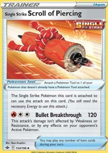 Single Strike Scroll of Piercing - Chilling Reign (Uncommon) [CRE-154]