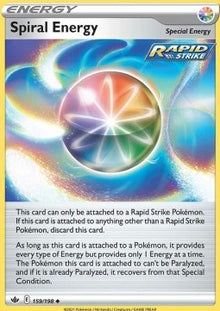 Spiral Energy - Chilling Reign (Uncommon) [CRE-159]