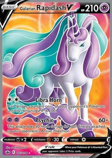 Galarian Rapidash V - Chilling Reign (Ultra Rare) [CRE-167]