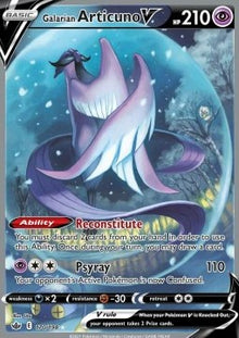 Galarian Articuno V - Chilling Reign (Ultra Rare) [CRE-170]