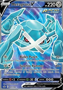 Metagross V - Chilling Reign (Ultra Rare) [CRE-181]