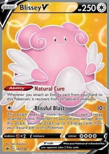 Blissey V - Chilling Reign (Ultra Rare) [CRE-182]
