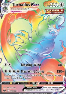 Tornadus VMAX - Chilling Reign (Secret Rare) [CRE-209]
