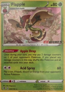 Flapple - Rebel Clash (Holo Rare) [RCL-22]