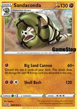 Sandaconda - Battle Styles (Holo Rare) [BST-82]