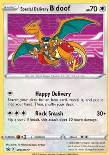 Special Delivery Bidoof - SWSH Black Star Promos (Promo) [SWSH-177]