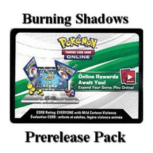 Online Code Card (Prerelease Pack) - Burning Shadows (Online Code Card)