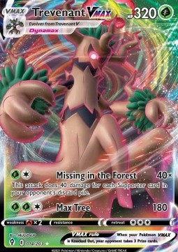 Trevenant VMAX - Evolving Skies (Ultra Rare) [EVS-014]
