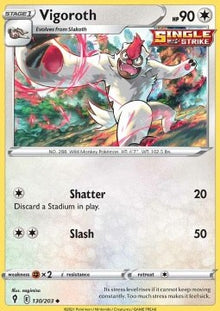 Vigoroth - Evolving Skies (Uncommon) [EVS-130]