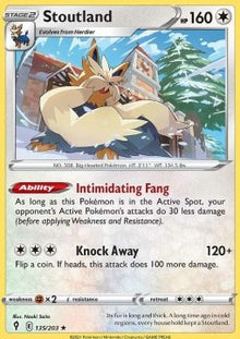 Stoutland - Evolving Skies (Rare) [EVS-135]