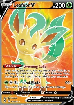 Leafeon V - Evolving Skies (Ultra Rare) [EVS-166]