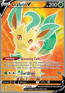 Leafeon V - Evolving Skies (Ultra Rare) [EVS-166]