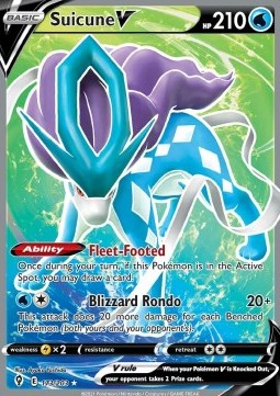 Suicune V - Evolving Skies (Ultra Rare) [EVS-173]