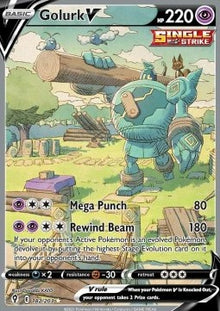 Golurk V - Evolving Skies (Ultra Rare) [EVS-182]