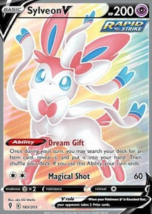 Sylveon V - Evolving Skies (Ultra Rare) [EVS-183]