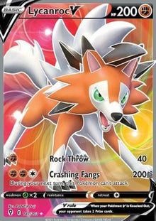 Lycanroc V - Evolving Skies (Ultra Rare) [EVS-187]