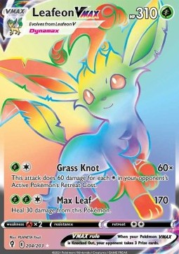 Leafeon VMAX - Evolving Skies (Secret Rare) [EVS-204]