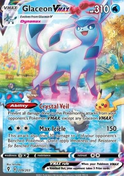 Glaceon VMAX - Evolving Skies (Secret Rare) [EVS-209]
