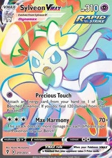 Sylveon VMAX - Evolving Skies (Secret Rare) [EVS-211]