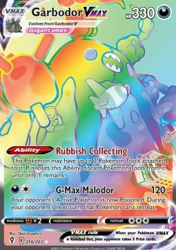 Garbodor VMAX - Evolving Skies (Secret Rare) [EVS-216]