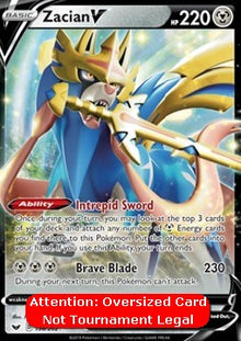 Zacian V - Sword & Shield (Oversized) [SSH-138]