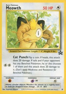 Meowth - Wizards Black Star Promos (Promo) [WP-10]