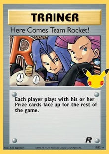 Here Comes Team Rocket! - Celebrations (Holo Rare) [CEL-TR 15]