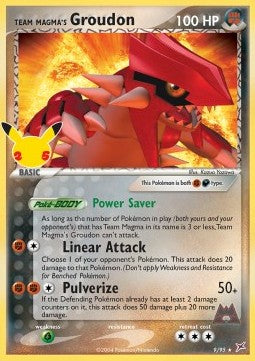 Team Magma's Groudon - Celebrations (Holo Rare) [CEL-MA 9]