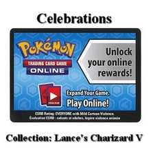 Online Code Card (Celebrations Collection: Lance's Charizard V) - Celebrations (Online Code Card)