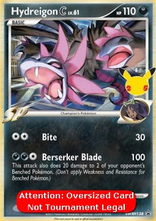 Hydreigon  Lv.61 - SWSH Black Star Promos (Oversized) [SWSH-138]