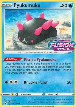 Pyukumuku - SWSH Black Star Promos (Promo) [SWSH-169]