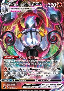 Chandelure VMAX - Fusion Strike (Ultra Rare) [FST-040]